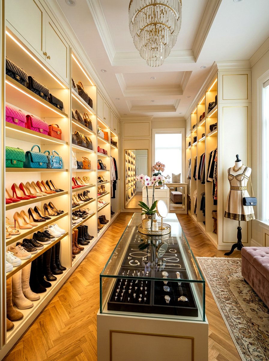 Boutique Walk In Closet - 30 walk in closet ideas