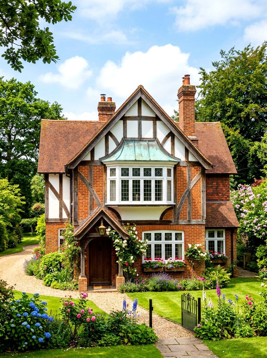 Box Bay Windows - 30 Tudor house exterior ideas