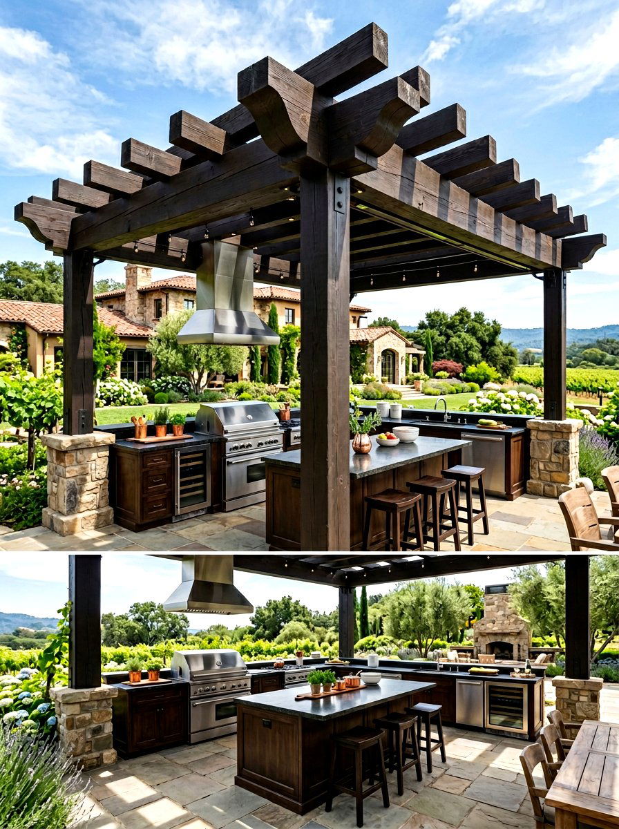 Box Beam Pergola - 30 budget pergola ideas
