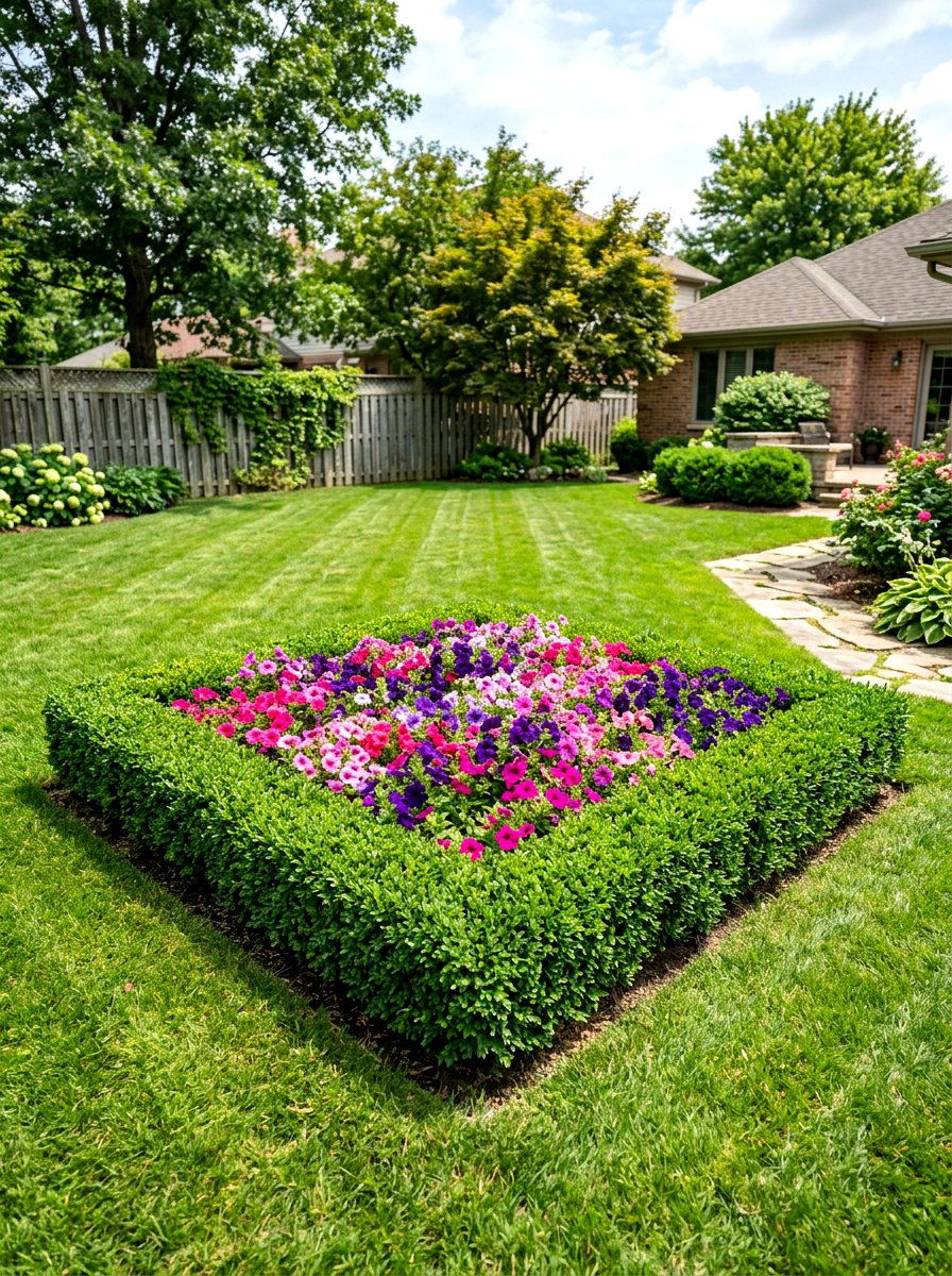Boxwood Flower Bed - 30 boxwood border ideas