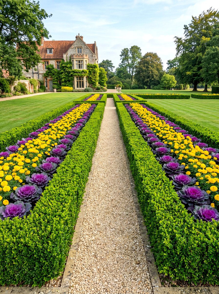 Boxwood Garden Border - 30 potager garden ideas