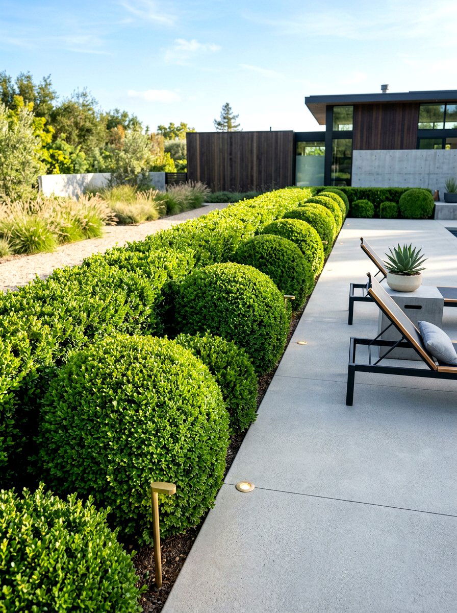 30 Hedge Wall Patio Ideas for Green Backdrop Outdoor Style