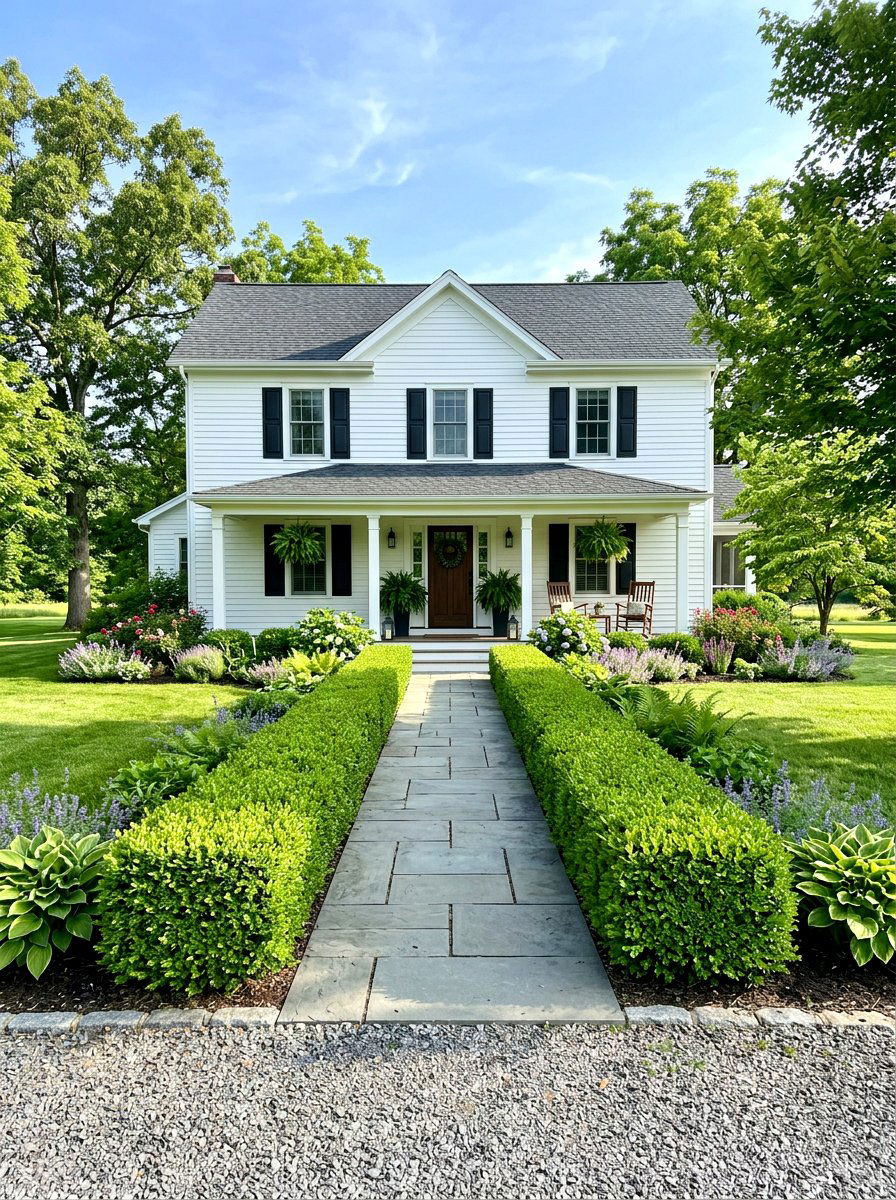 30 Farmhouse Front Yard Ideas: Boost Curb Appeal Instantly