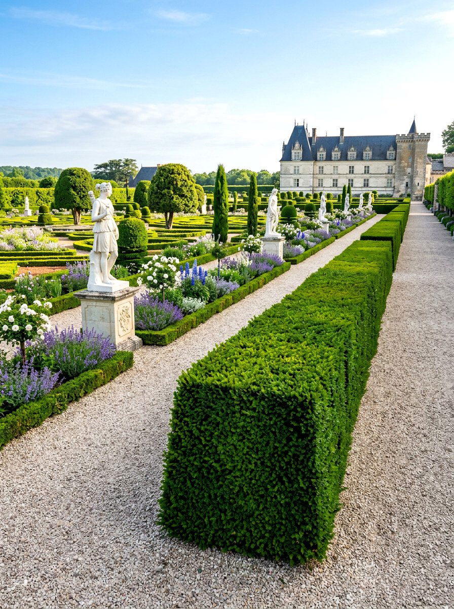 Boxwood Hedge Fence - 30 fence ideas