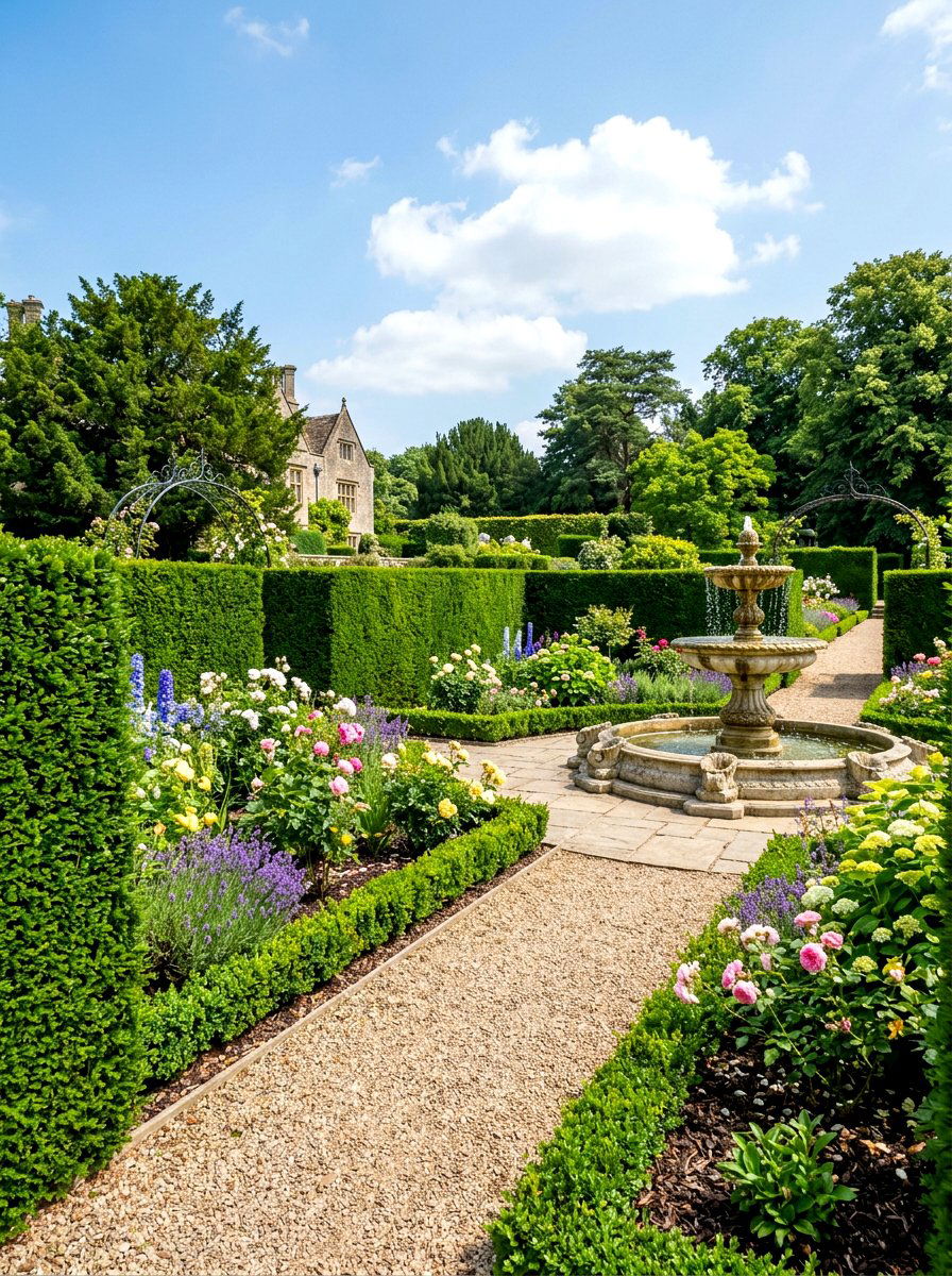 Boxwood Hedge Fence - 30 cheap fence ideas