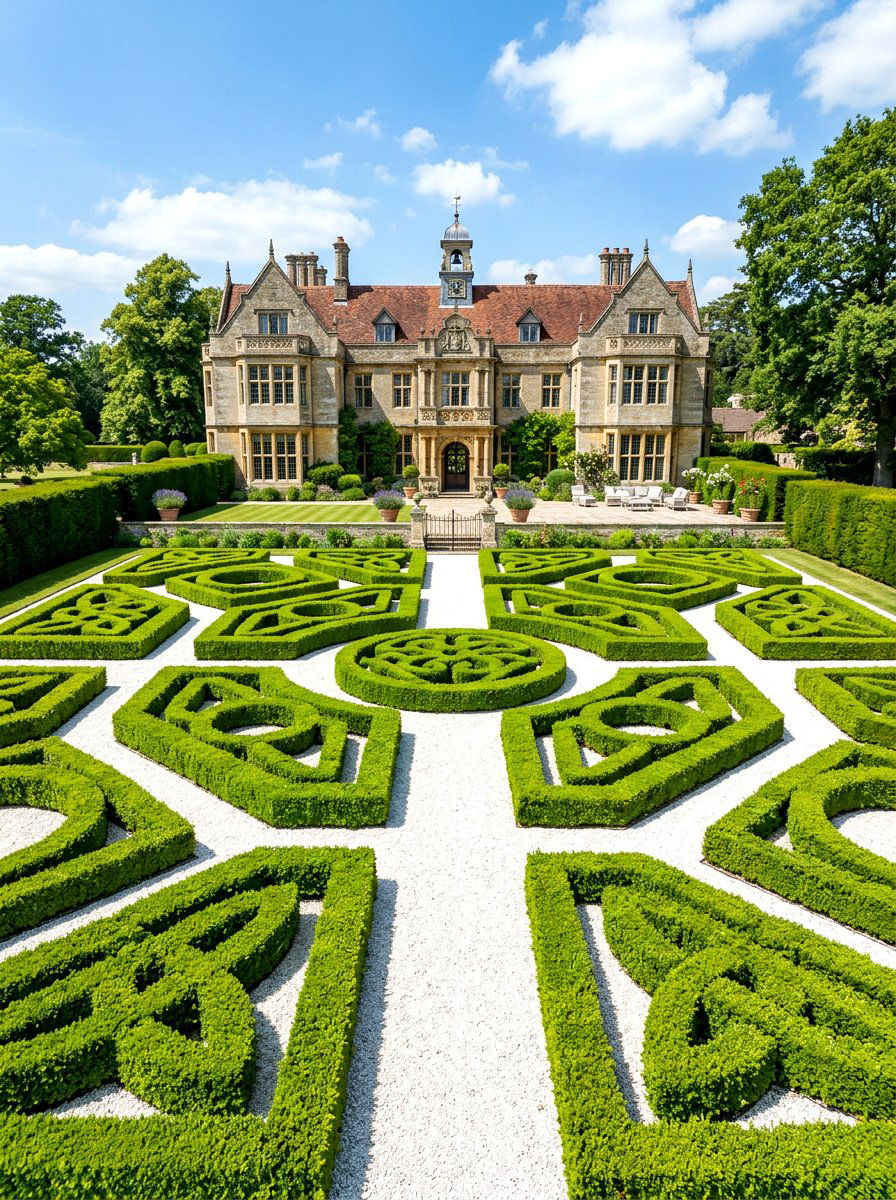 Boxwood Hedges - 30 front lawn alternative ideas