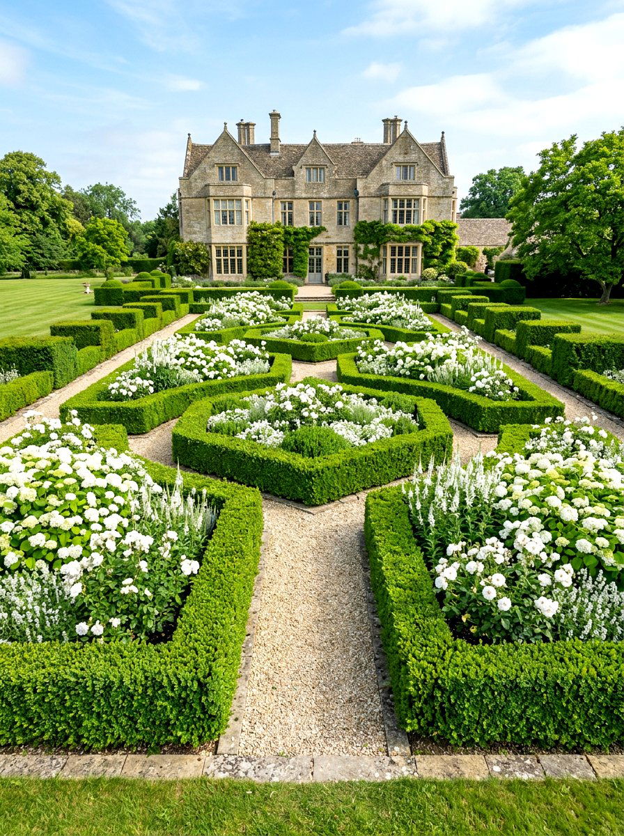 Boxwood hedge garden border - 30 garden border ideas