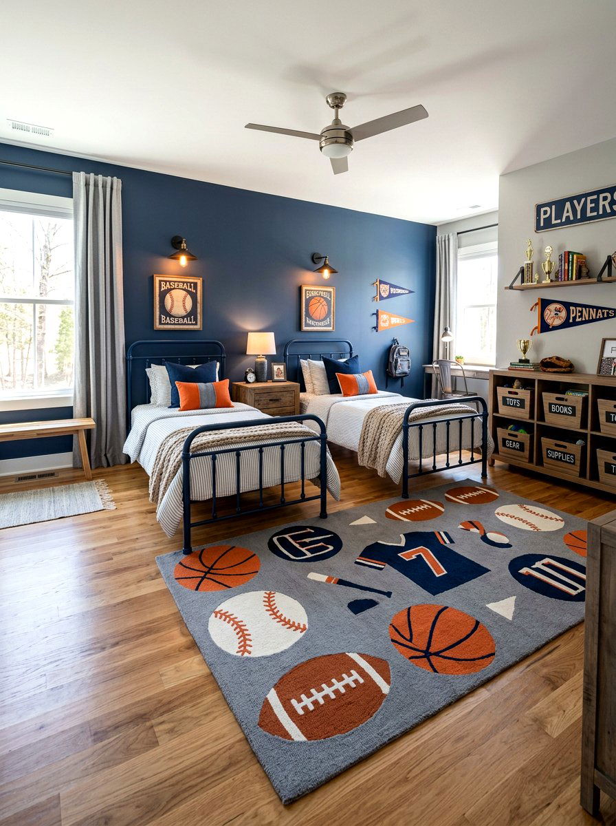 Boys Shared Bedroom - 30 shared sibling room ideas