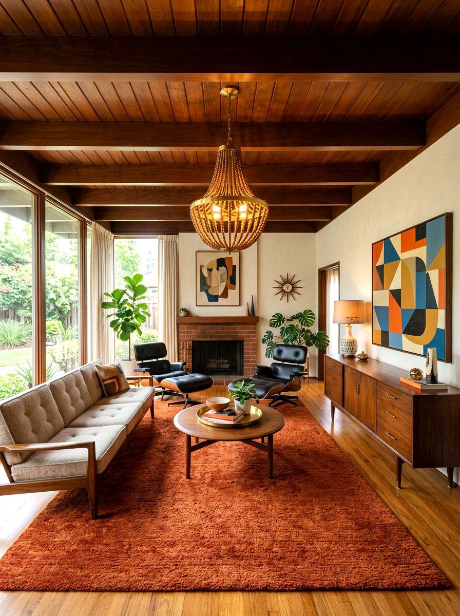 Brass And Wood Beaded Chandelier - 30 beaded chandelier ideas