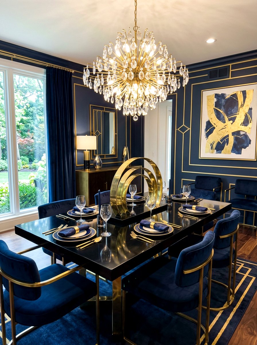 Brass Arc - 30 sculptural centerpiece ideas