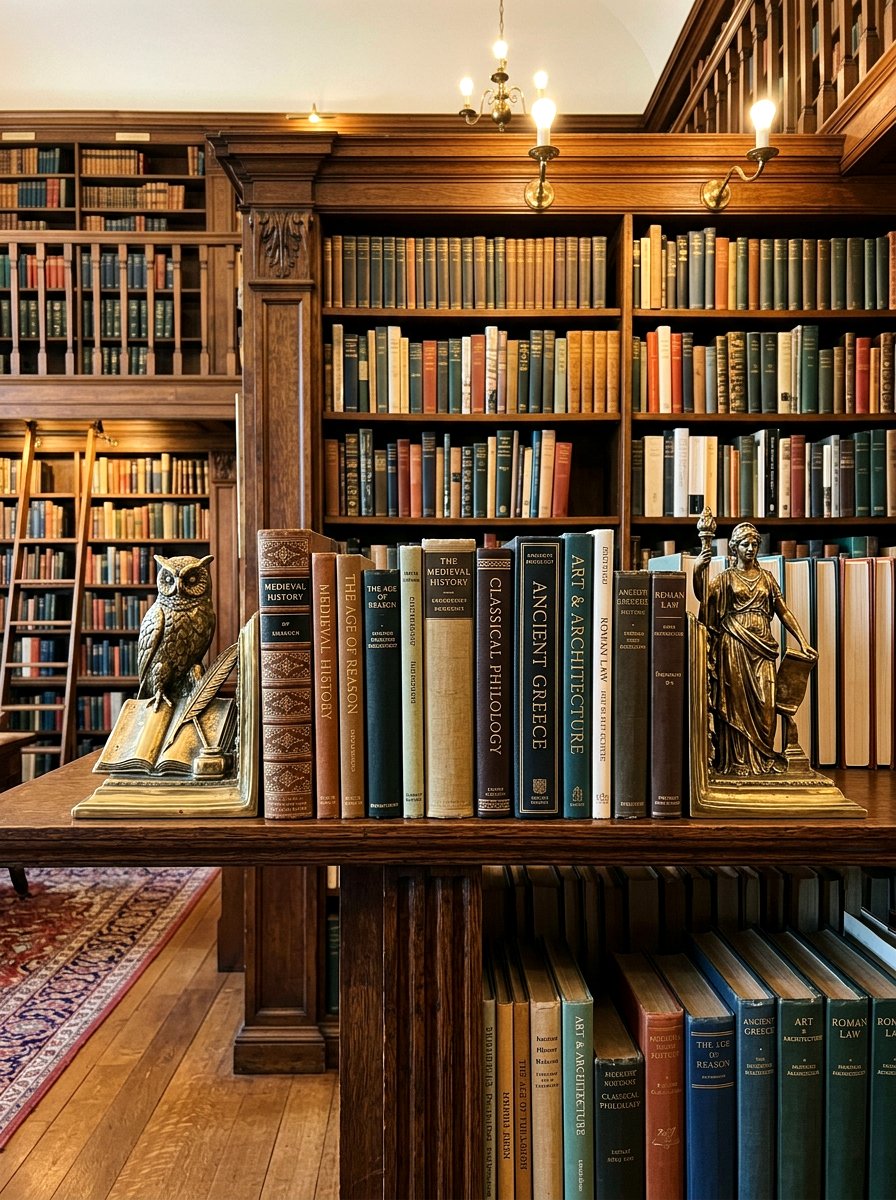 Brass Bookend - 30 brass decor ideas