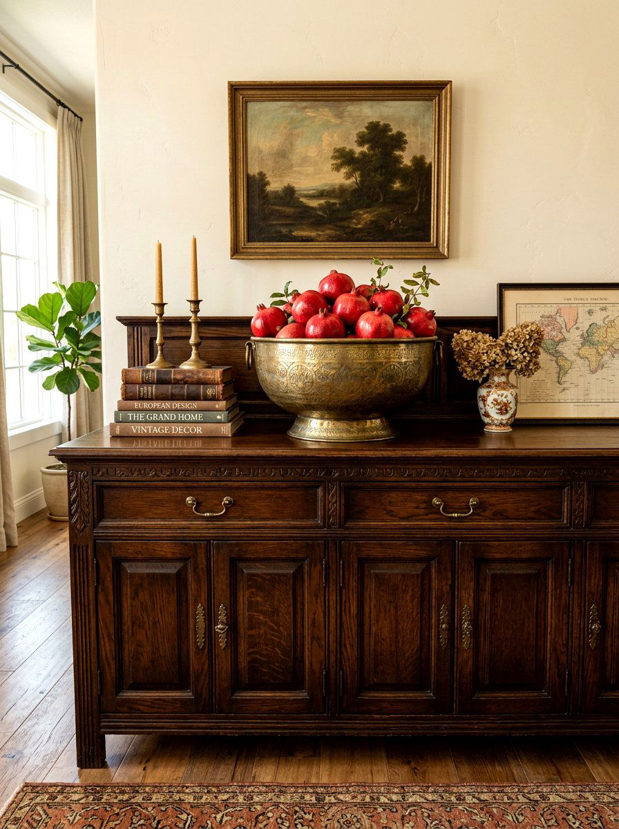 Brass Bowl - 30 autumn centerpiece bowl ideas