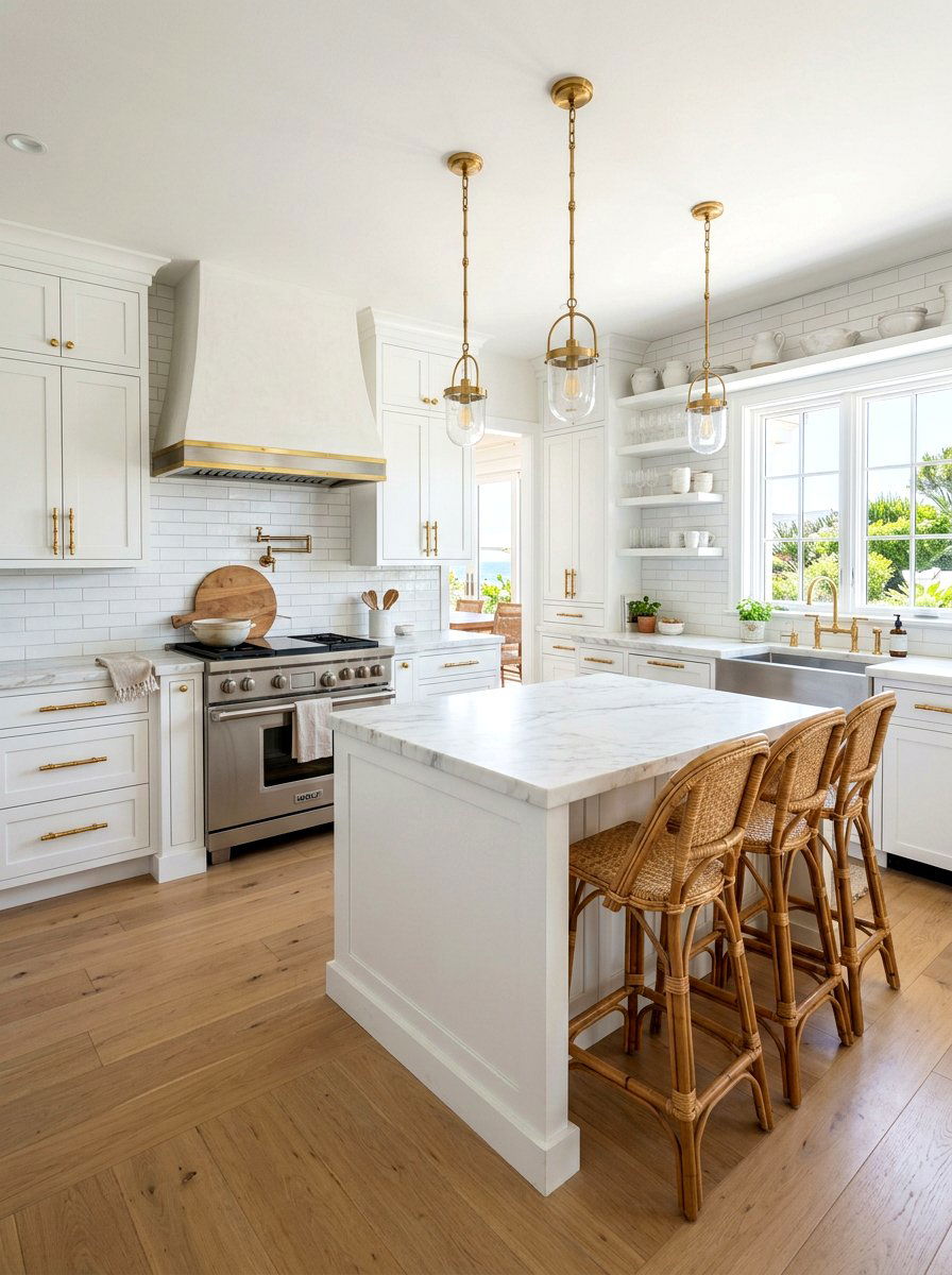Brass Cabinet Hardware - 30 palm beach decor ideas