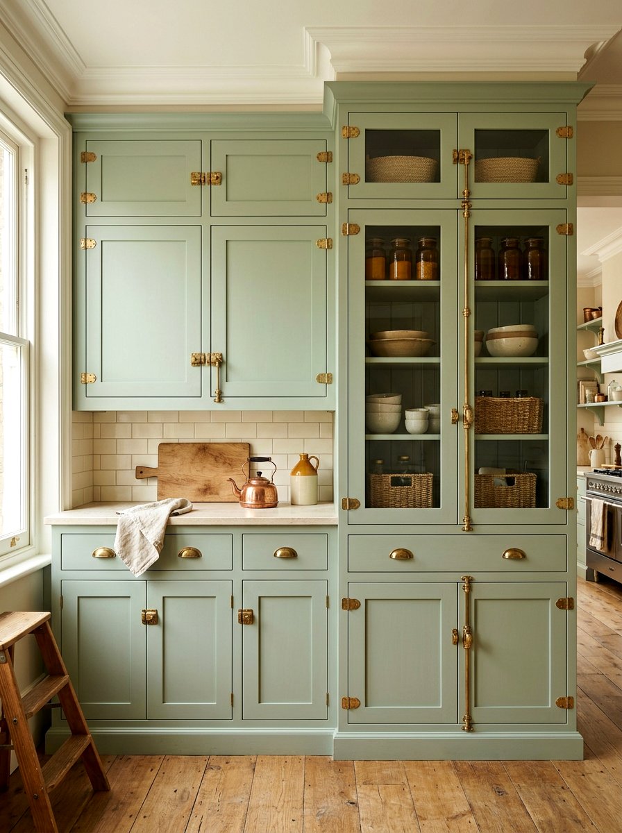Brass Cabinet Latches - 30 unlacquered brass kitchen ideas