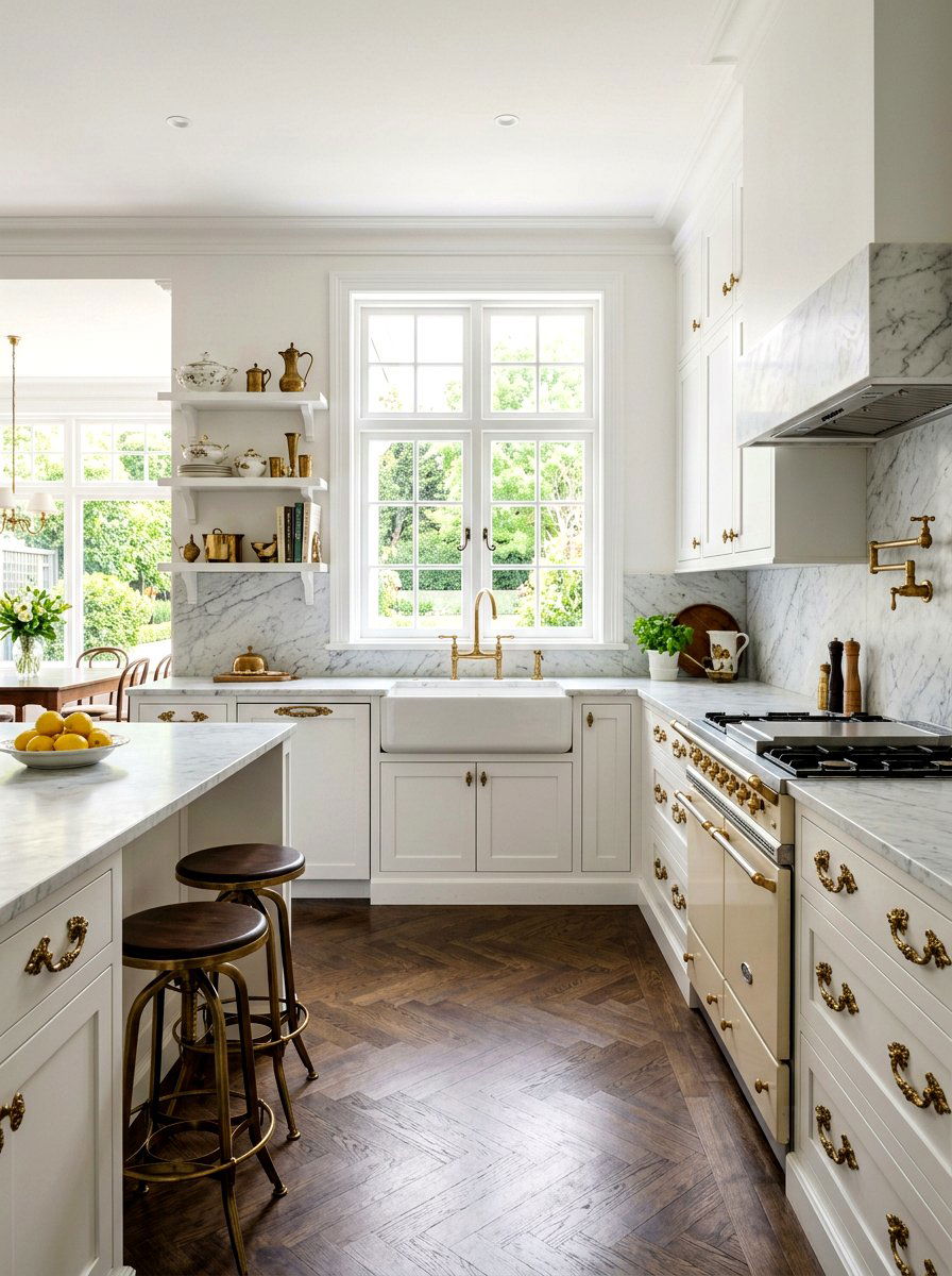 Brass Drawer Pull - 30 renter friendly old money decor ideas