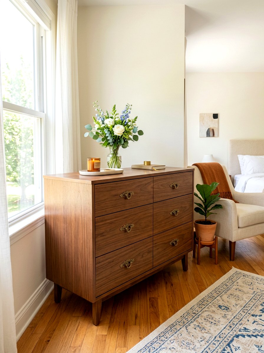 Brass Drawer Pull - 30 brass decor ideas