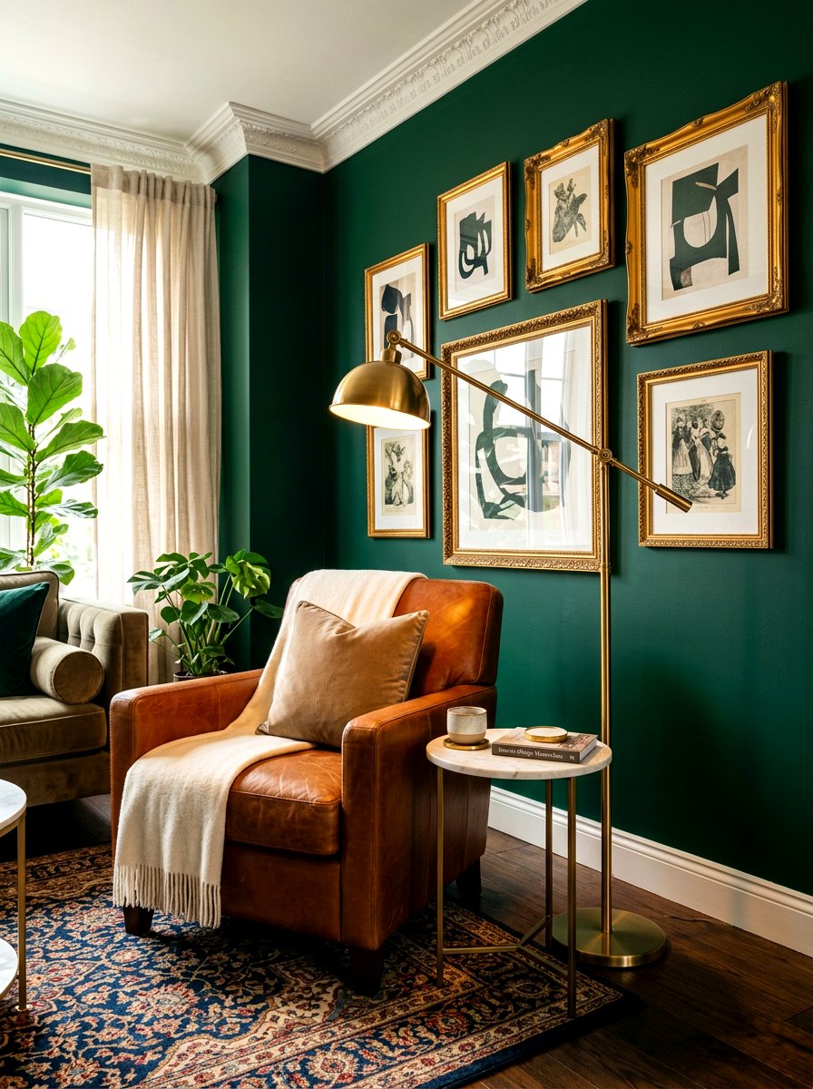 Brass Floor Lamp Living Room - 30 lamp glow living room ideas