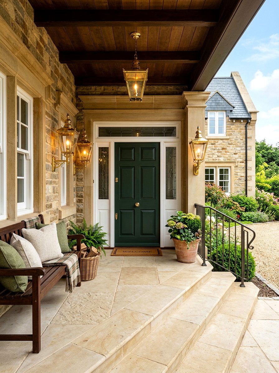 Brass Front Porch Lighting - 30 front porch lighting ideas