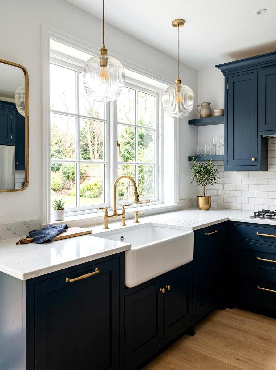Brass Hardware Kitchen Sink - 30 apron sink kitchen ideas