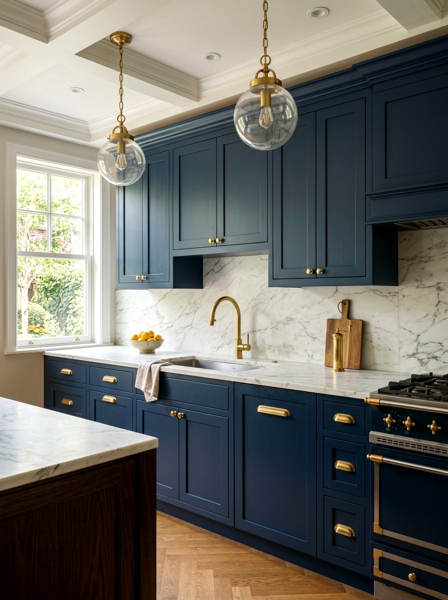 Brass Kitchen Hardware - 30 collected kitchen decor ideas
