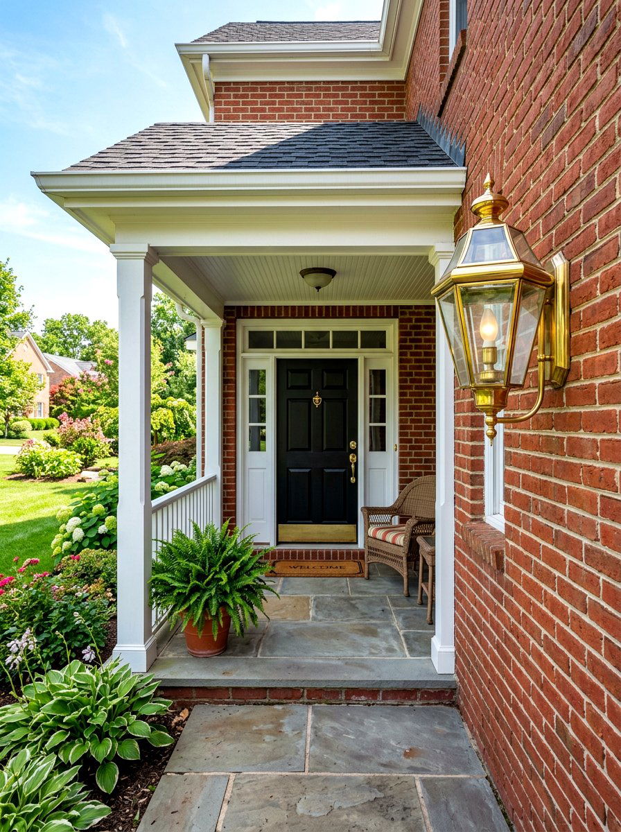 Brass Lantern For Traditional Porch - 30 porch lantern styling ideas aesthetic