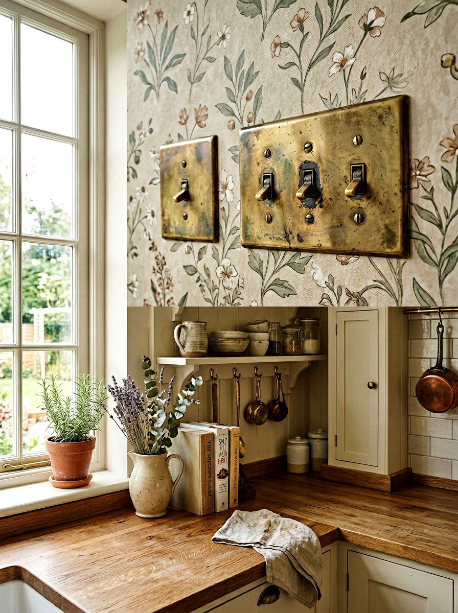 Brass Switch Plates Kitchen - 30 unlacquered brass kitchen ideas