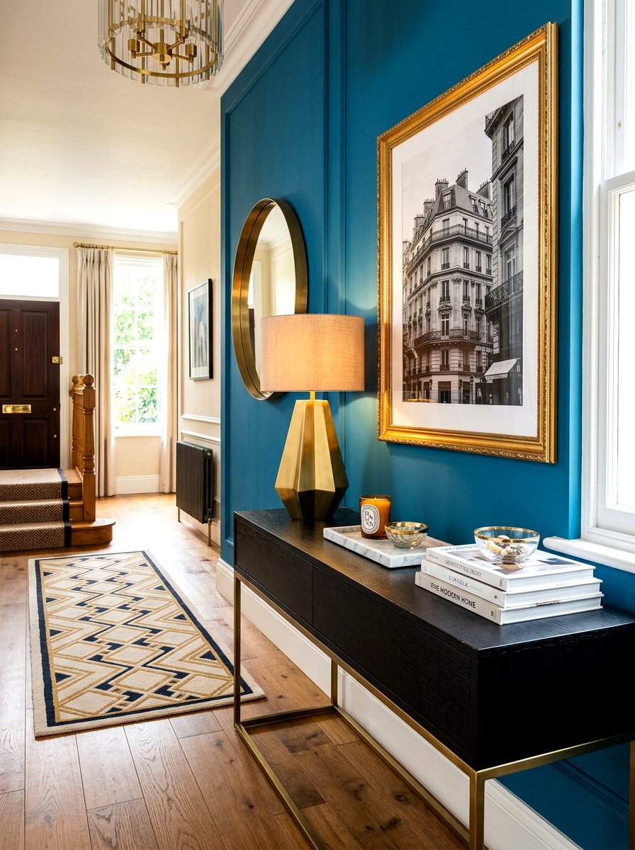 Brass Table Lamp - 30 console table lamp ideas