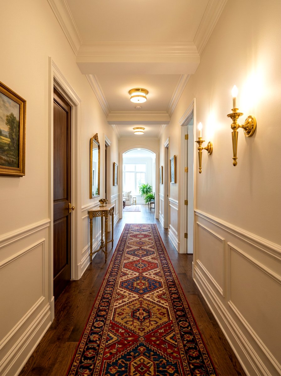 Brass Wall Sconce - 30 reflective decor ideas