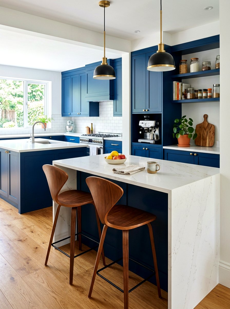Breakfast Bar Seating - 30 breakfast pantry ideas