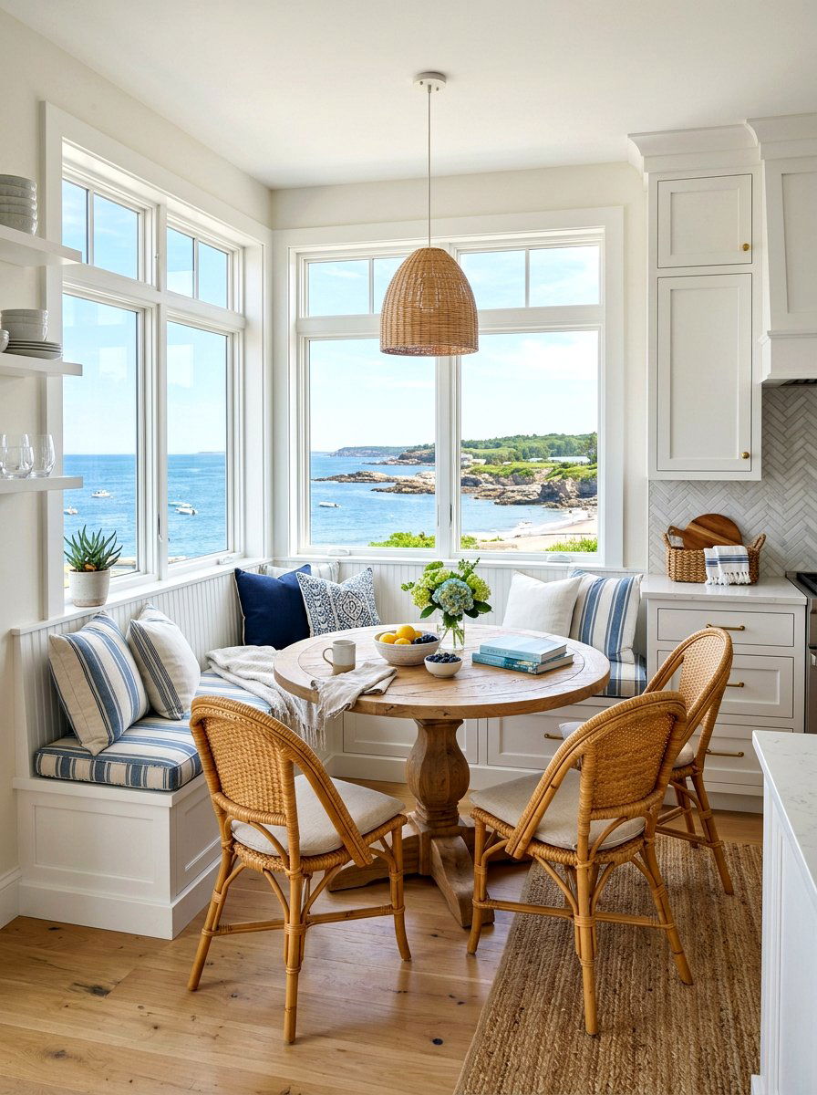 30 Coastal Kitchen Ideas for Bright, Beachy Cooking Spaces