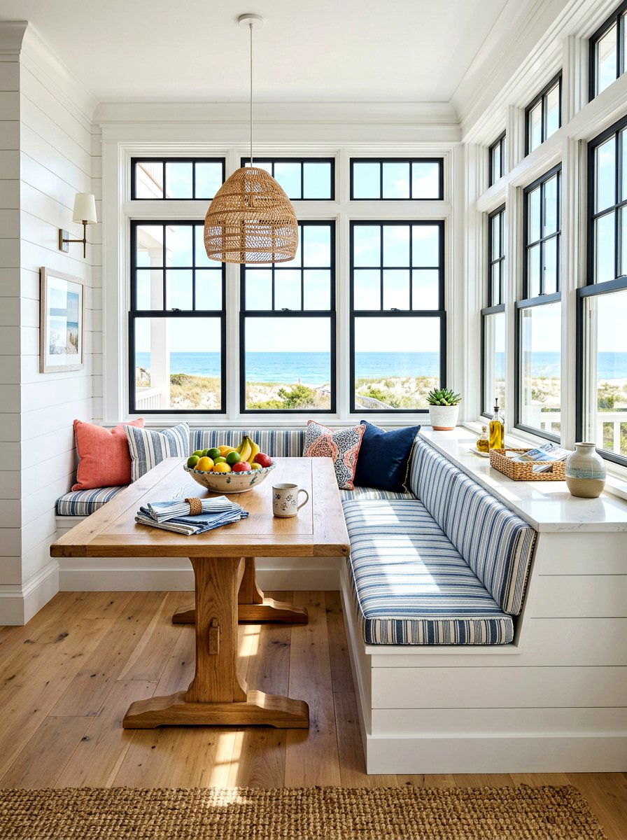 Breakfast Nook Countertop - 30 second prep space kitchen ideas