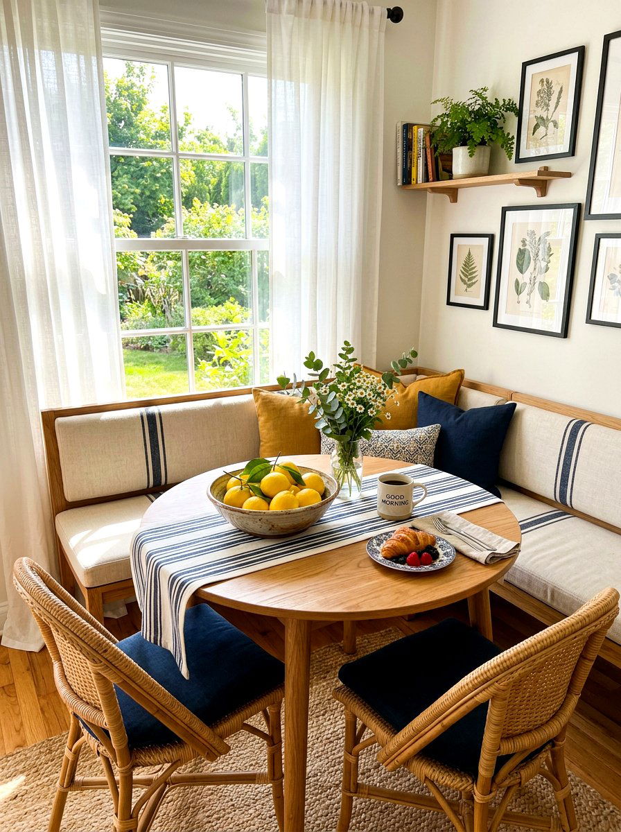 Breakfast Nook Decor - 30 spring reset home ideas