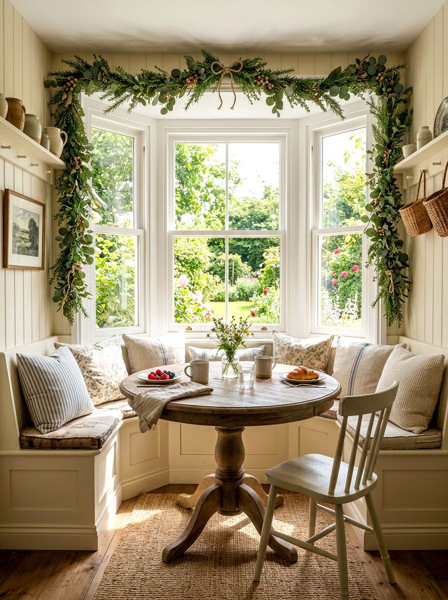 Breakfast Nook Garland - 30 garland styling ideas