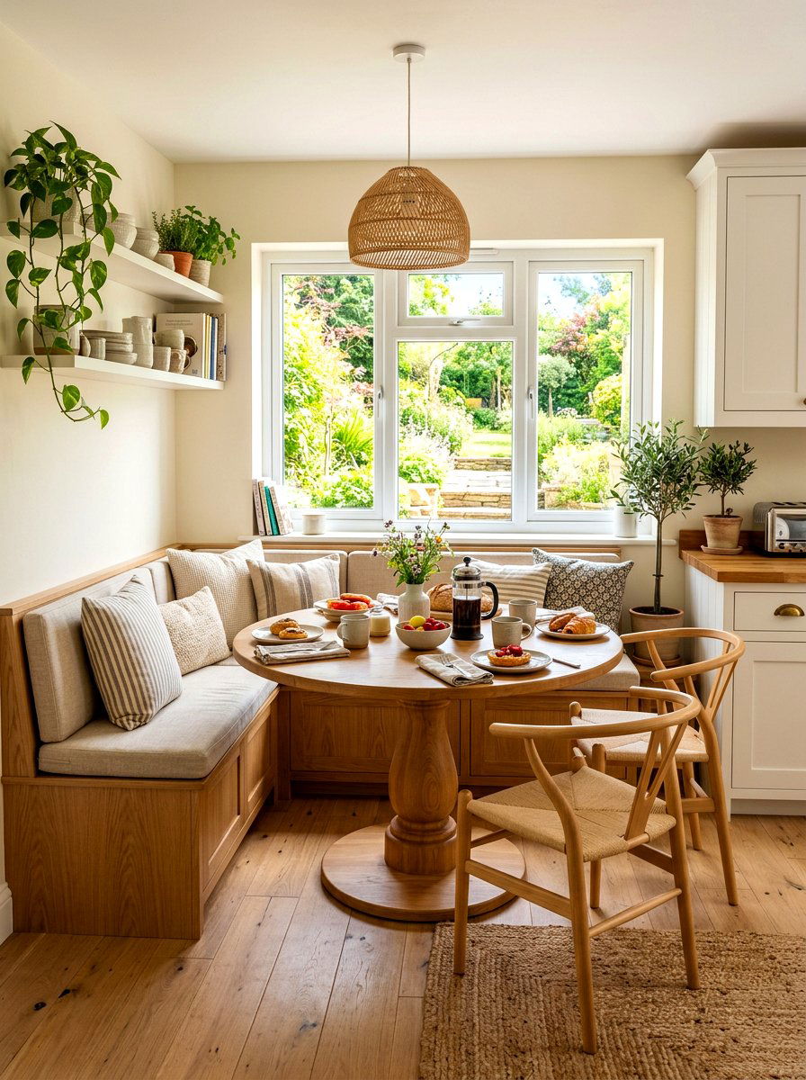 Breakfast Nook Kitchen - 30 California casual kitchen ideas
