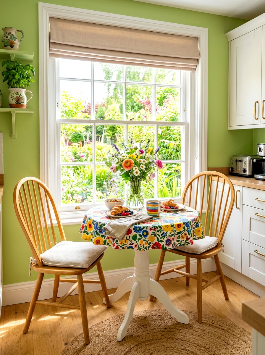 Breakfast Nook Round Table - 30 round dining room ideas
