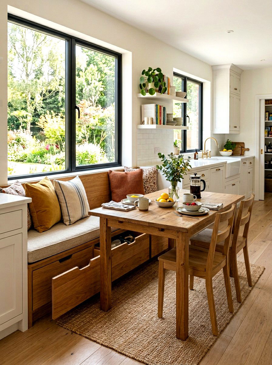 Breakfast Nook With Storage - 30 kitchen nook ideas
