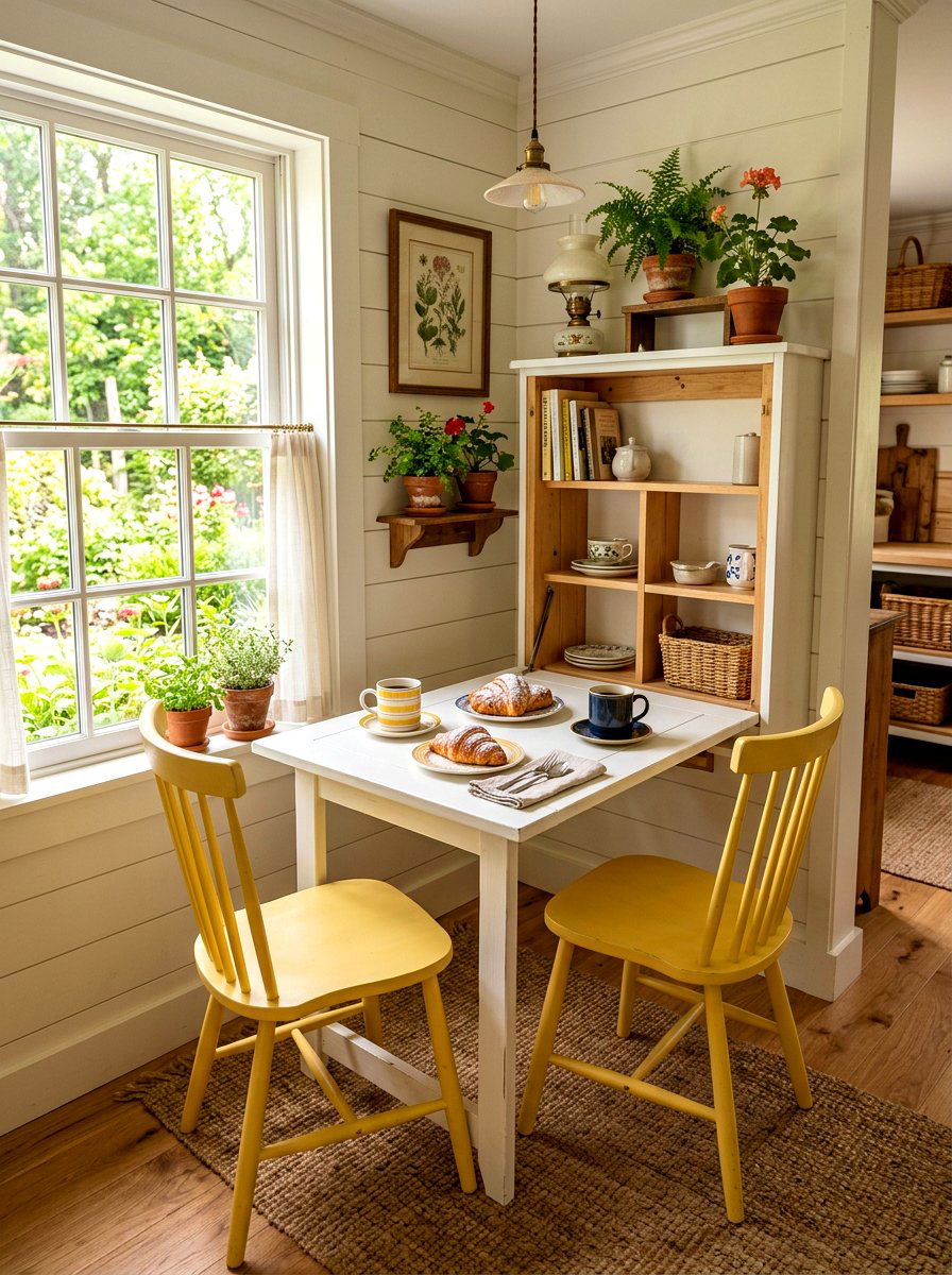 Breakfast nook murphy table - 30 Murphy dining table ideas
