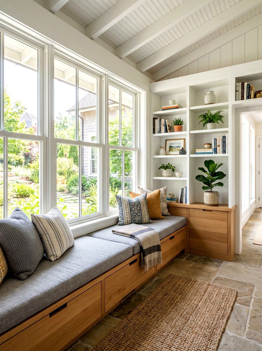 Breezeway Built In Seating - 30 breezeway decor ideas