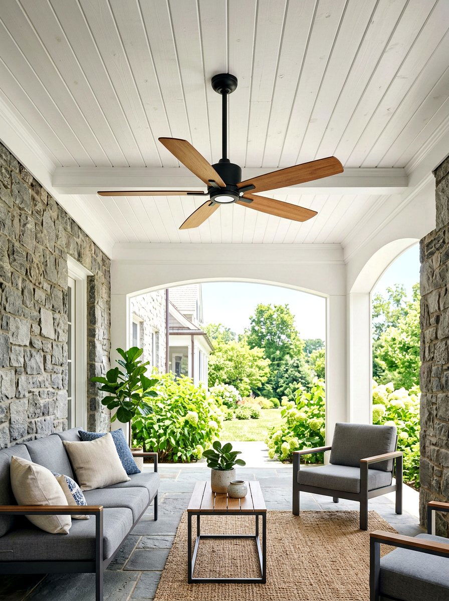 Breezeway Ceiling Fan - 30 breezeway decor ideas