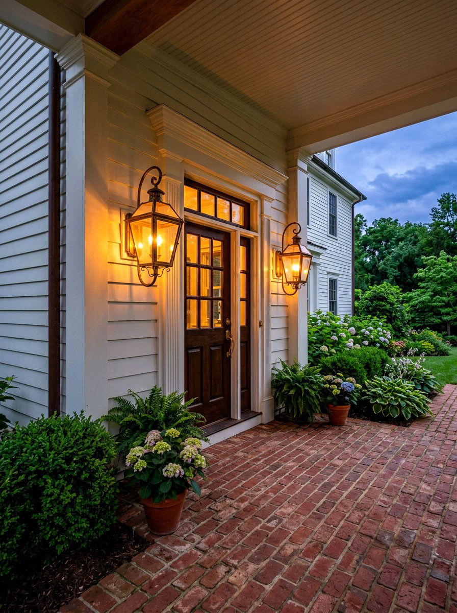 Breezeway Lantern Lighting - 30 breezeway decor ideas