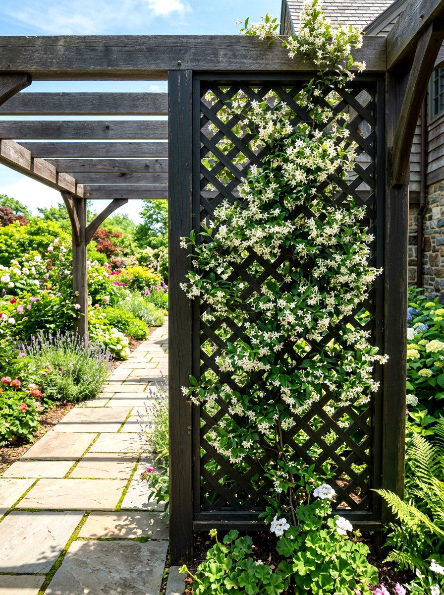 Breezeway Trellis Panel - 30 breezeway decor ideas