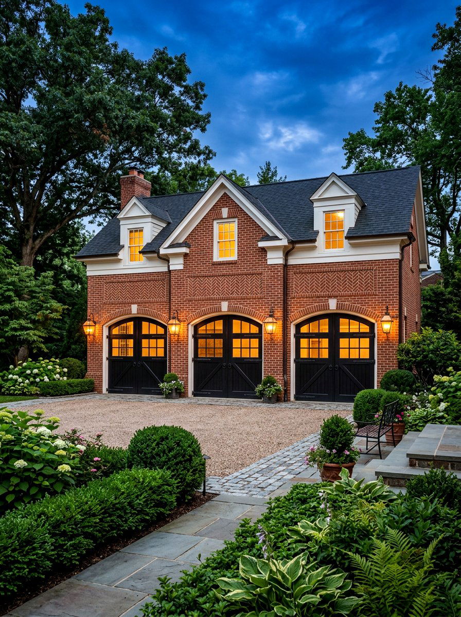 Brick Exterior Carriage House - 30 carriage house exterior ideas aesthetic