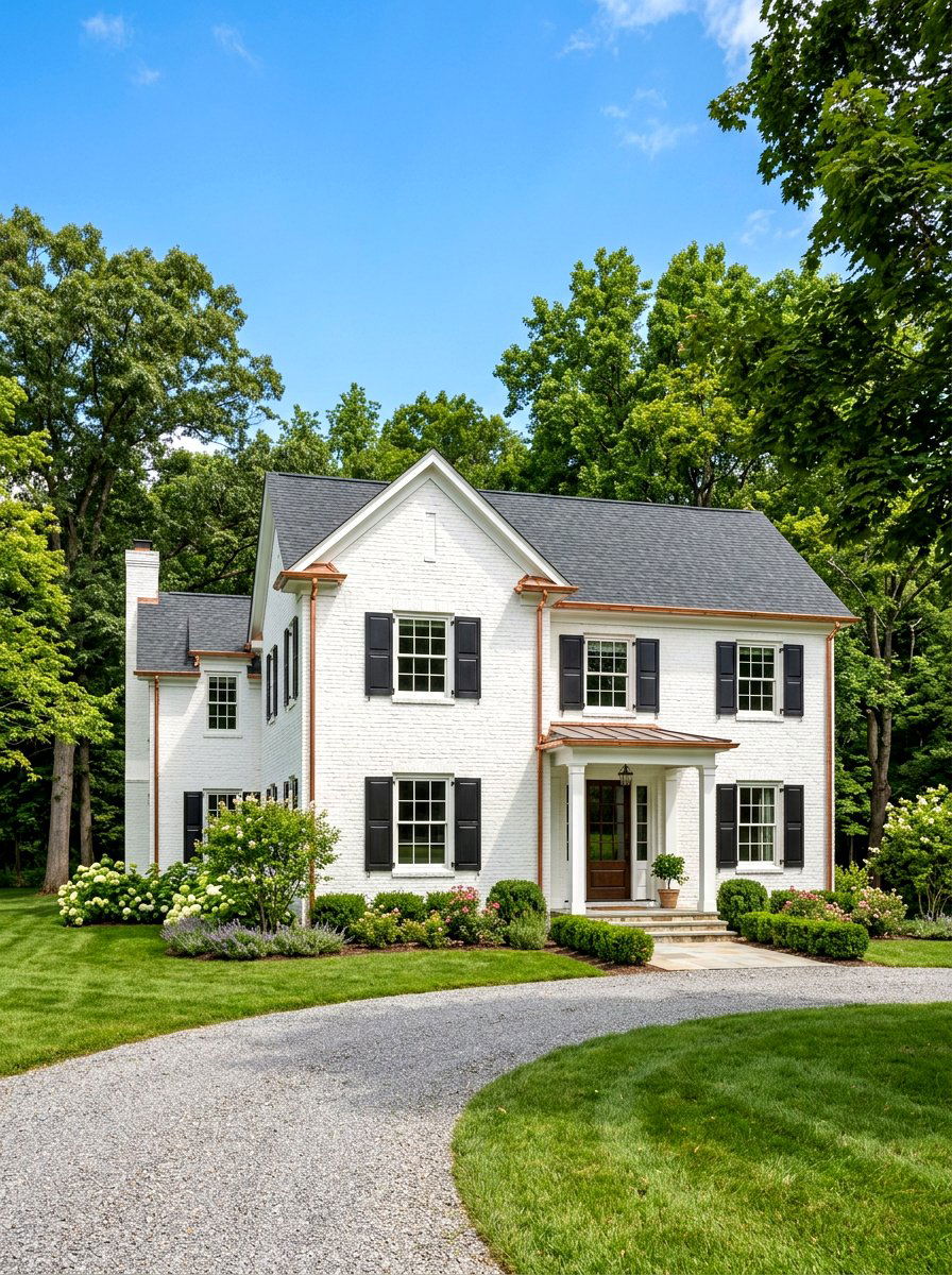 Brick Farmhouse Exterior - 30 farmhouse exterior ideas