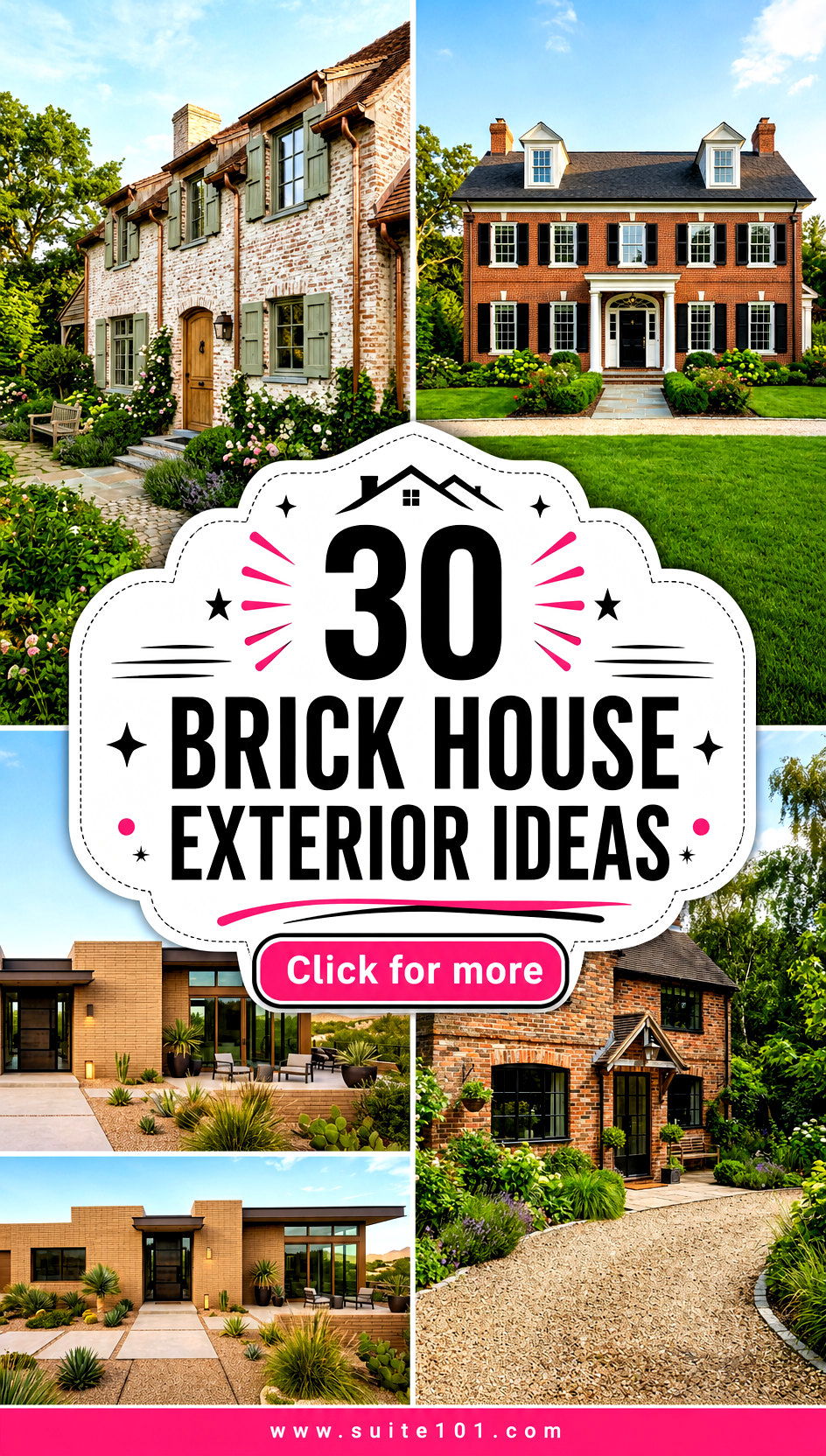 Brick House Exterior Ideas 30 Bold Curb Appeal Upgrades That Wow - Brick House Exterior Ideas: 30 Bold Curb Appeal Upgrades That Wow