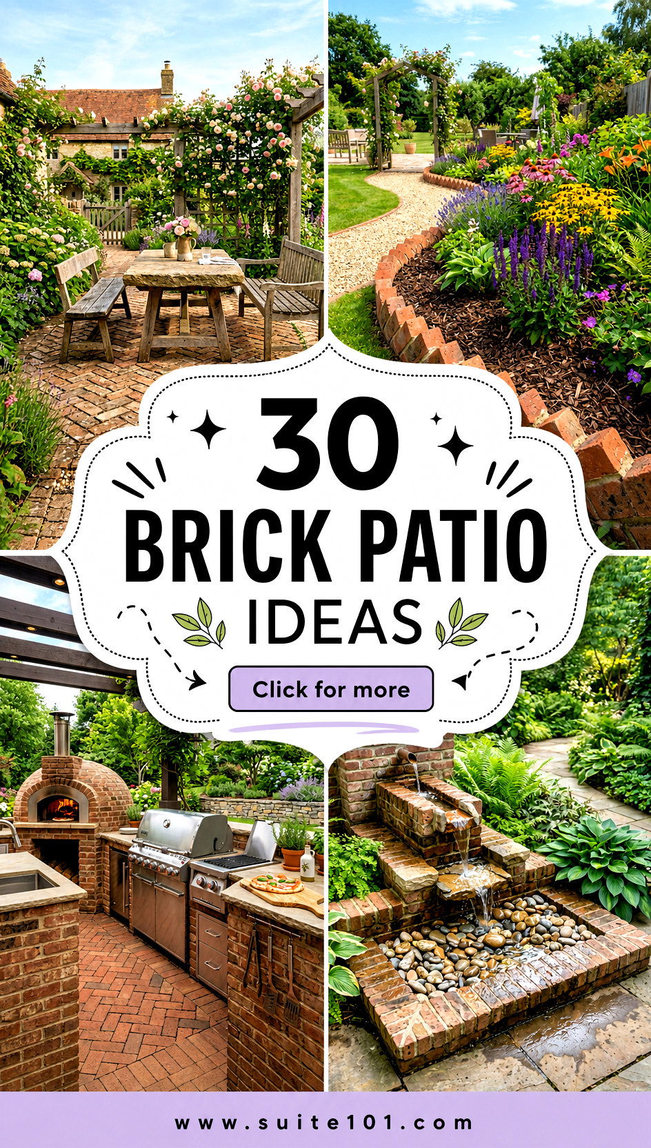 Brick Patio Ideas 30 Easy Upgrades for a Gorgeous Outdoor Patio - Brick Patio Ideas: 30 Easy Upgrades for a Gorgeous Outdoor Patio