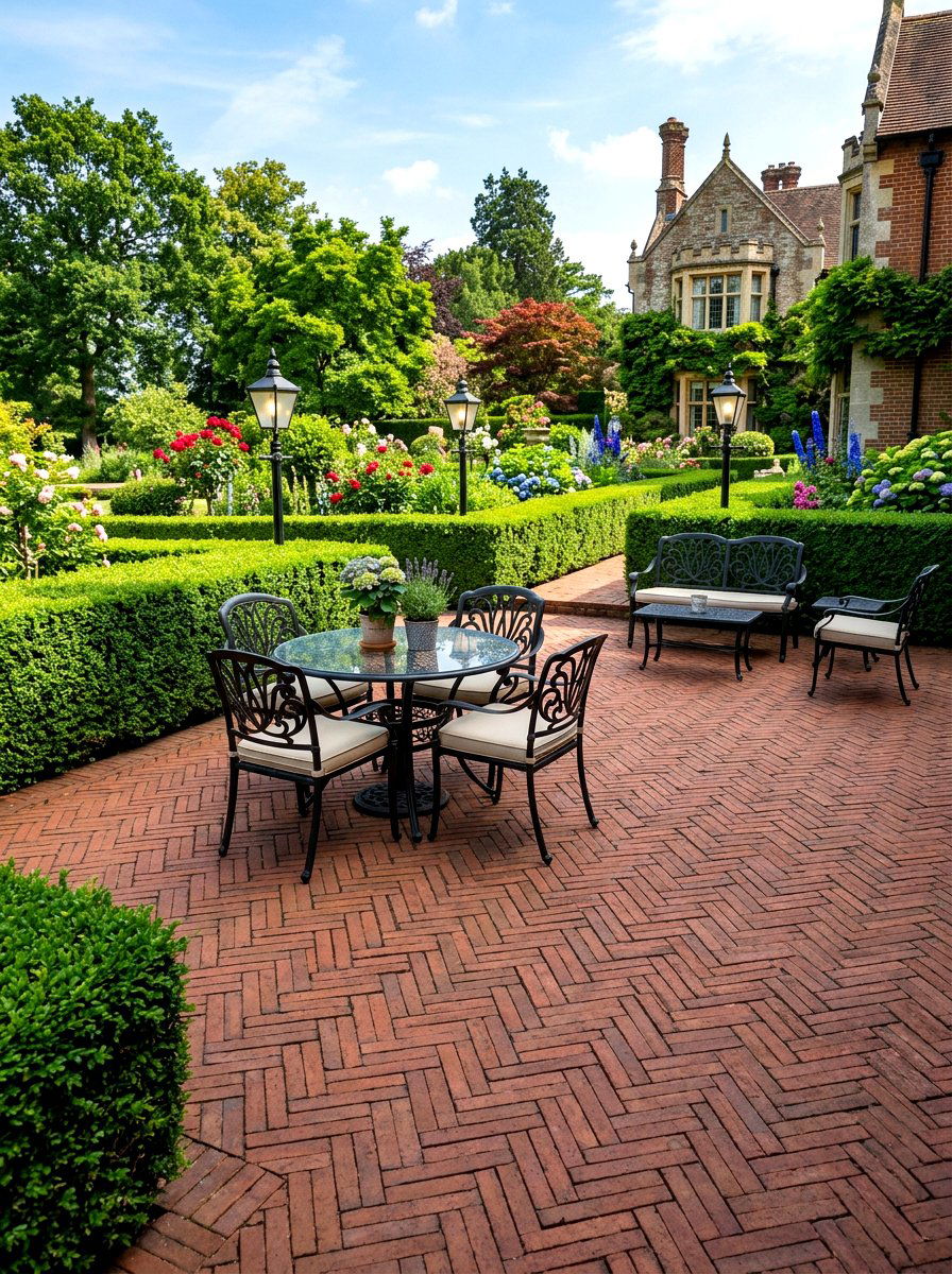 Brick Paver Patio - 30 patio dining ideas