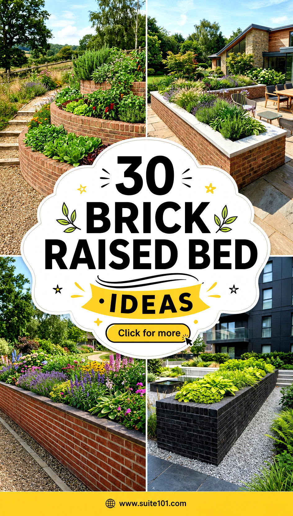 Brick Raised Bed Ideas 30 Ready Layouts for Better Growing - Brick Raised Bed Ideas: 30 Ready Layouts for Better Growing