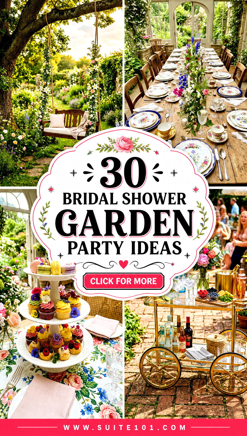 Bridal Shower Garden Party Ideas 30 Fresh Themes for Spring - Bridal Shower Garden Party Ideas: 30 Fresh Themes for Spring