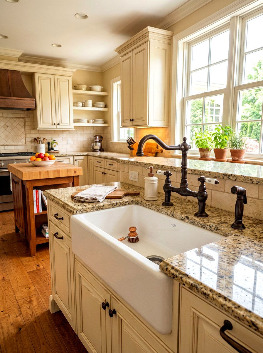 Bridge Faucet With Side Spray Traditional Style - 30 bridge faucet kitchen ideas