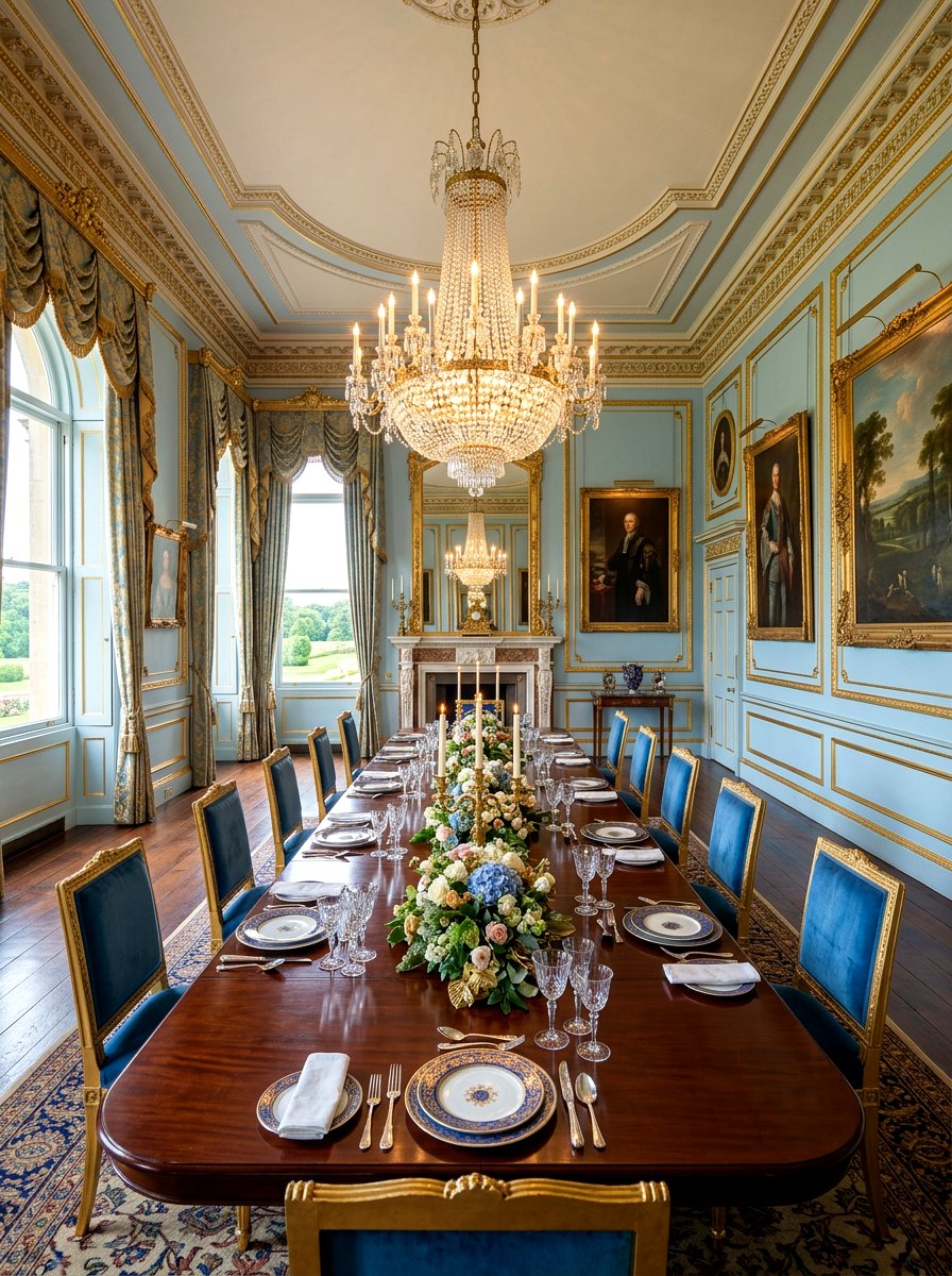Bridgerton Style Dining Room - 30 tea party dining room ideas